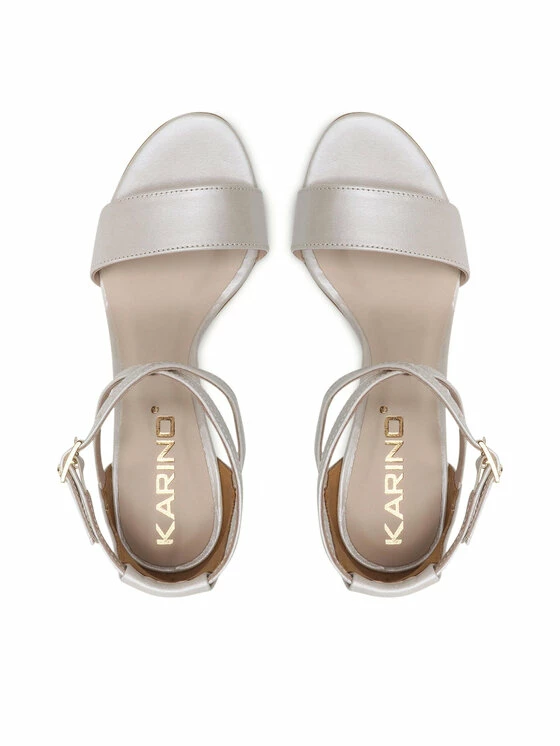 Karino Γυναίκες Σανδάλια 4115/147-P Μπεζ - Image 6