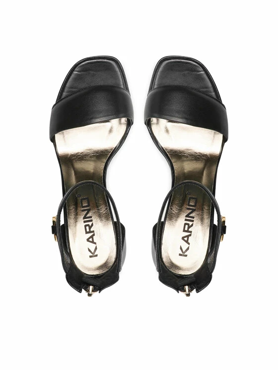 Karino Γυναίκες Σανδάλια 4224/076-P Μαύρο - Image 6