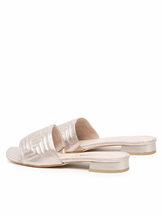 Karino Γυναίκες Παντόφλες 3839/074-P Χρυσό - Image 3