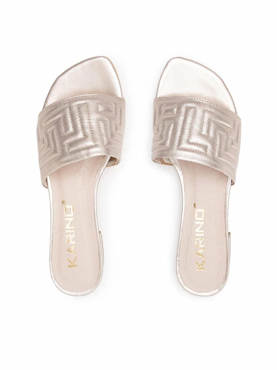 Karino Γυναίκες Παντόφλες 3839/074-P Χρυσό - Image 6