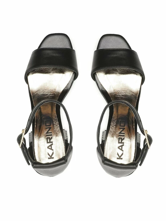 Karino Γυναίκες Σανδάλια 3770/076-P Μαύρο - Image 6