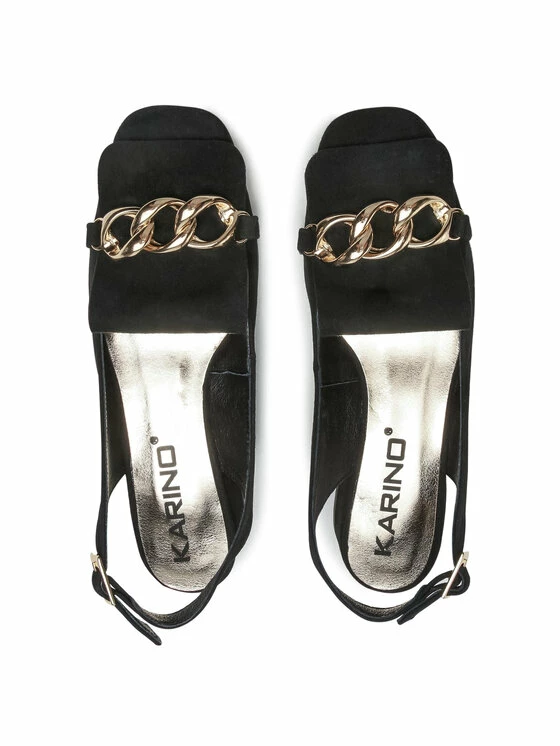 Karino Γυναίκες Σανδάλια 3725/003-P Μαύρο - Image 6