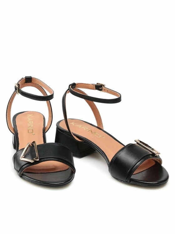 Karino Γυναίκες Σανδάλια 3726/076-P Μαύρο - Image 5