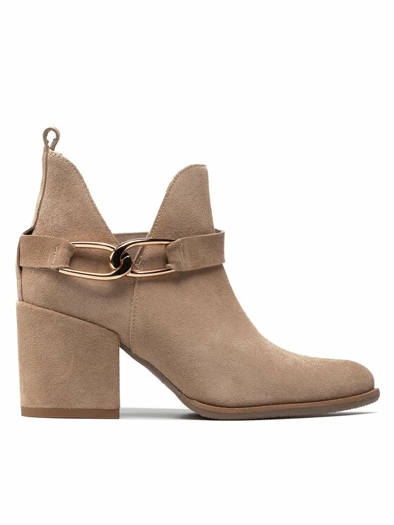 Karino Γυναίκες Biker Μποτάκια Μποτάκια 4209/001-P Μπεζ - Image 2