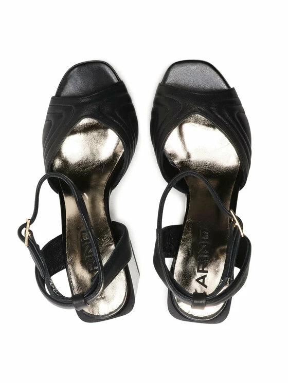 Karino Γυναίκες Σανδάλια 3712/076-P Μαύρο - Image 6