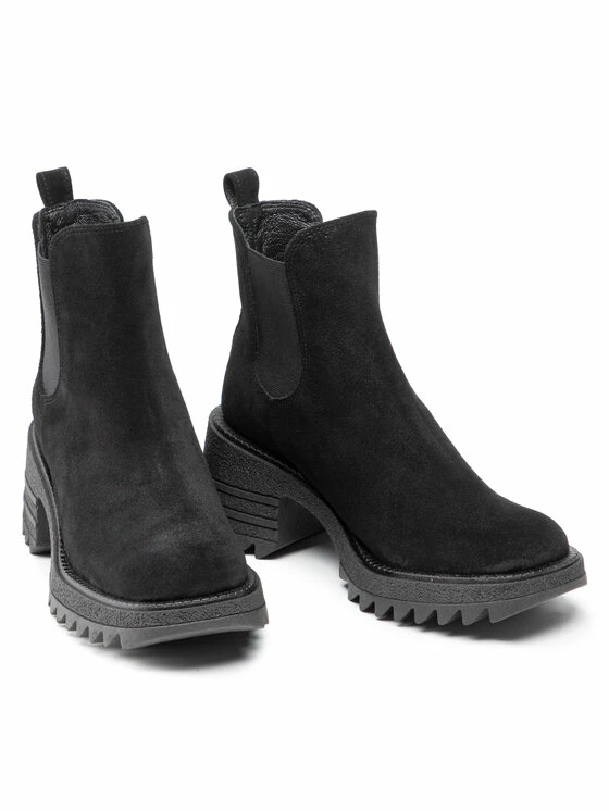 Karino Γυναίκες Biker Μποτάκια Μποτάκια 4013/003-P Μαύρο - Image 5