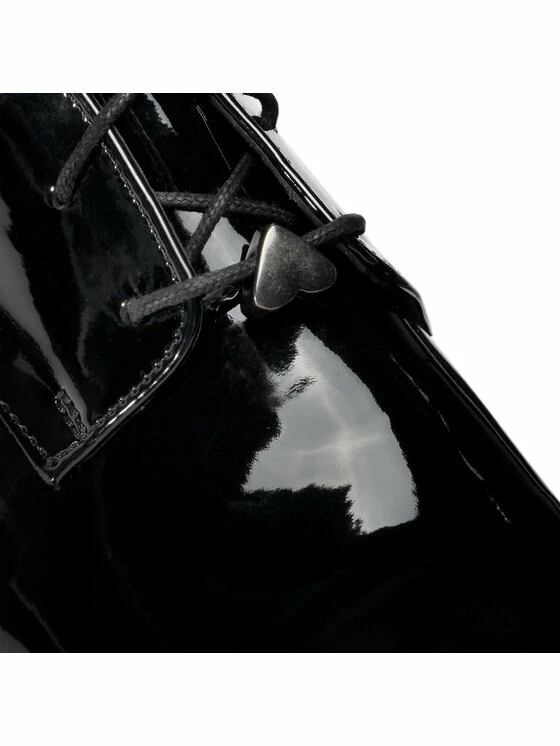 Karino Γυναίκες Κλειστά Παπούτσια Oxfords 3519/090-P Μαύρο - Image 6