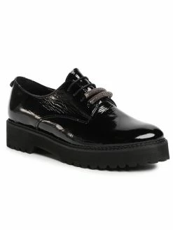 Karino Γυναίκες Κλειστά Παπούτσια Oxfords 3502/090-P Μαύρο