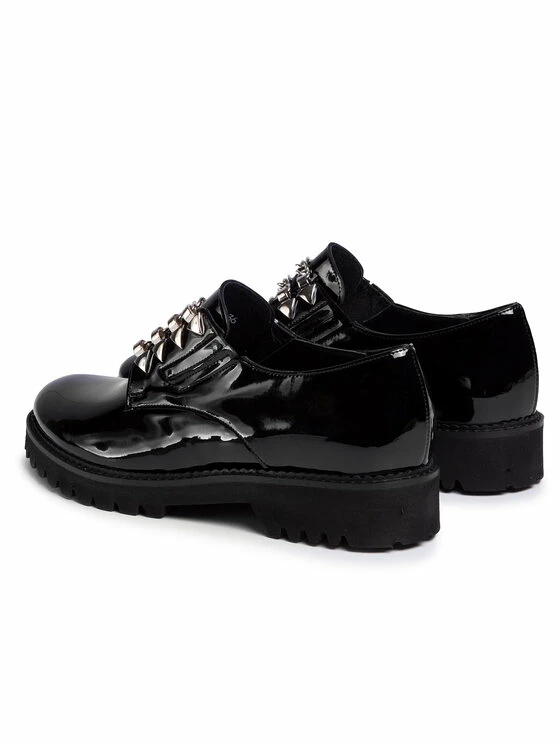 Karino Γυναίκες Κλειστά Παπούτσια Oxfords 3342/090-P Μαύρο - Image 3