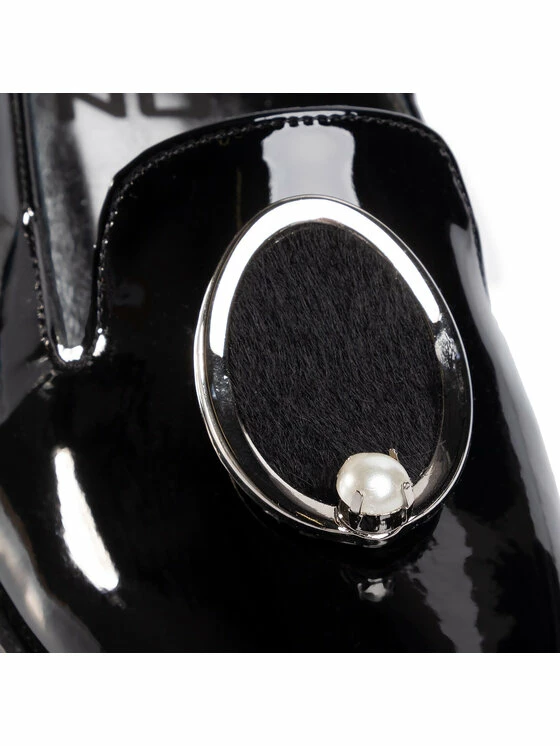 Karino Γυναίκες Κλειστά Παπούτσια Lords 3289/090-P Μαύρο - Image 6