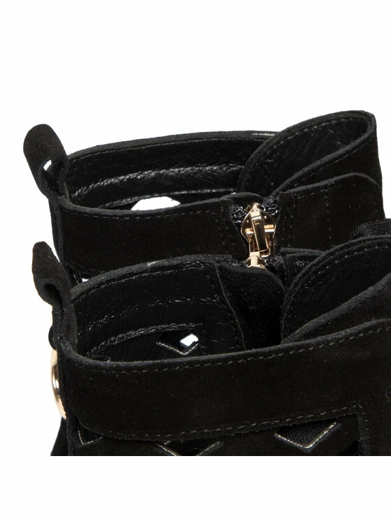 Karino Γυναίκες Biker Μποτάκια Μποτάκια 4041/003-P Μαύρο - Image 6