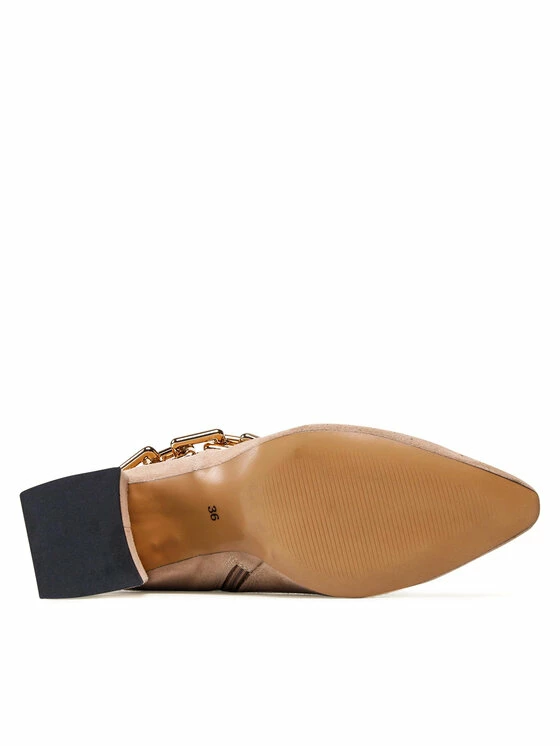 Karino Γυναίκες Biker Μποτάκια Μποτάκια 3977/001-P Μπεζ - Image 4