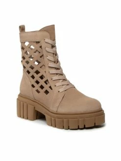 Karino Γυναίκες Biker Μποτάκια Μποτάκια 4041/007-P Μπεζ