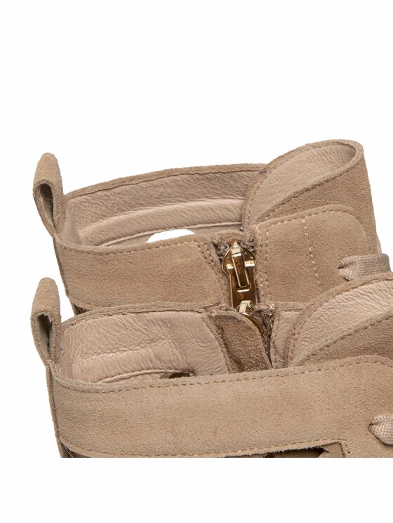 Karino Γυναίκες Biker Μποτάκια Μποτάκια 4041/007-P Μπεζ - Image 6