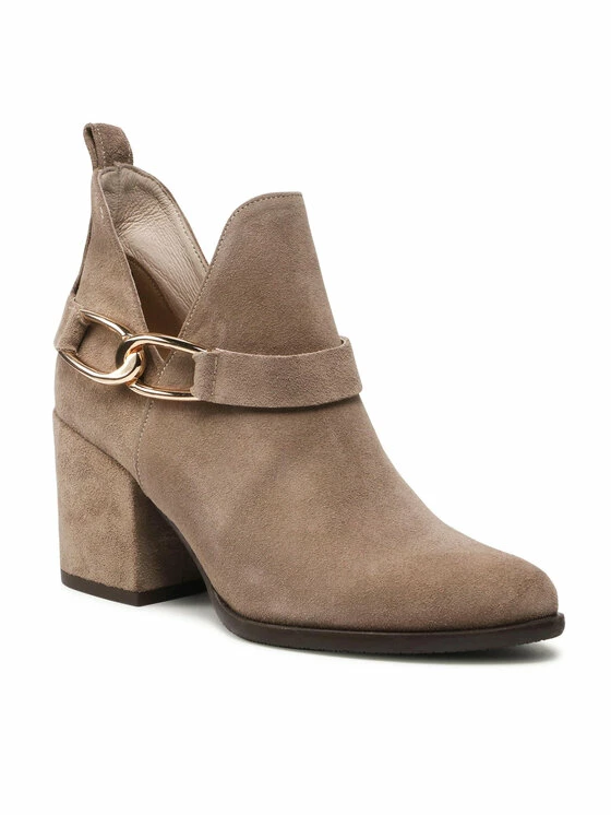 Karino Γυναίκες Biker Μποτάκια Μποτάκια 4209/007-P Καφέ