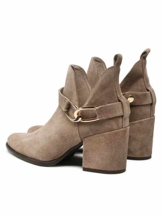 Karino Γυναίκες Biker Μποτάκια Μποτάκια 4209/007-P Καφέ - Image 3