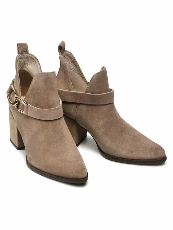 Karino Γυναίκες Biker Μποτάκια Μποτάκια 4209/007-P Καφέ - Image 5