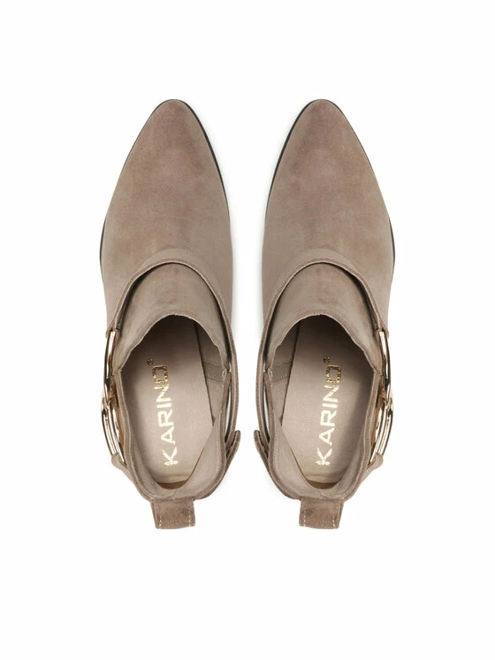 Karino Γυναίκες Biker Μποτάκια Μποτάκια 4209/007-P Καφέ - Image 6