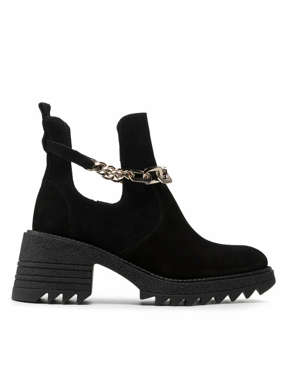 Karino Γυναίκες Biker Μποτάκια Μποτάκια 4171/003-P Μαύρο - Image 2