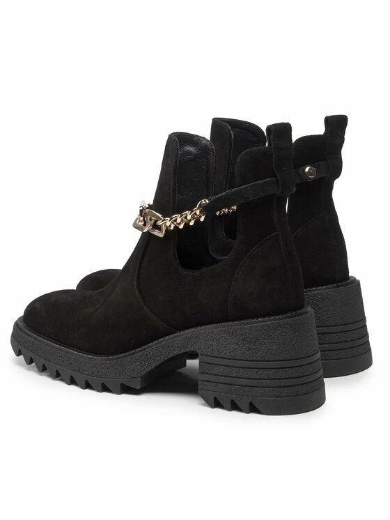 Karino Γυναίκες Biker Μποτάκια Μποτάκια 4171/003-P Μαύρο - Image 3