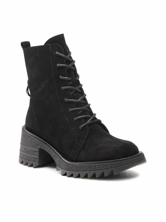 Karino Γυναίκες Biker Μποτάκια Μποτάκια 4052/003-P Μαύρο