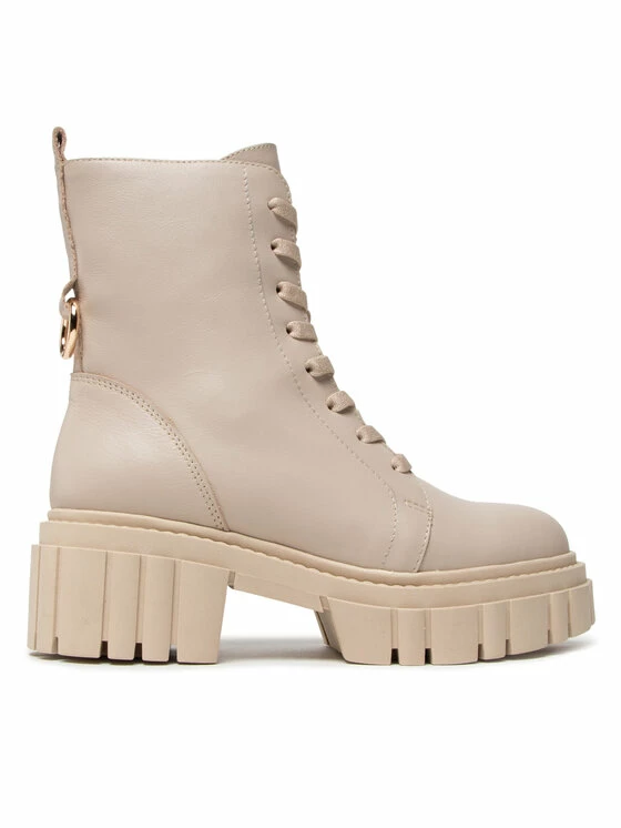 Karino Γυναίκες Biker Μποτάκια Μποτάκια 3967/001-P Μπεζ - Image 2