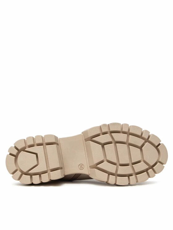 Karino Γυναίκες Biker Μποτάκια Μποτάκια 3967/001-P Μπεζ - Image 4