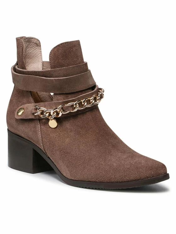 Karino Γυναίκες Biker Μποτάκια Μποτάκια 3969/008-P Μπεζ