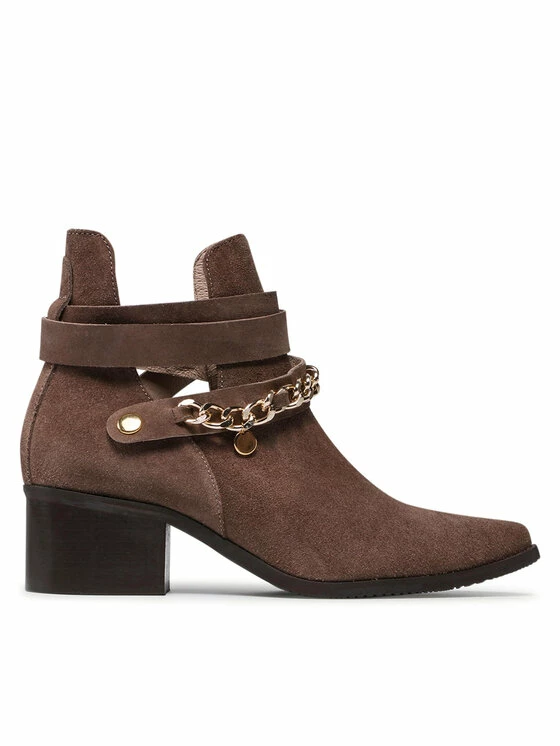 Karino Γυναίκες Biker Μποτάκια Μποτάκια 3969/008-P Μπεζ - Image 2