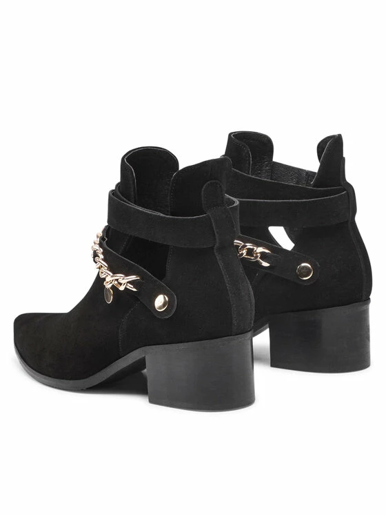 Karino Γυναίκες Biker Μποτάκια Μποτάκια 3969/003-P Μαύρο - Image 3