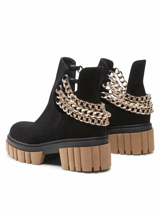 Karino Γυναίκες Biker Μποτάκια Μποτάκια 3954/003-P Μαύρο - Image 3