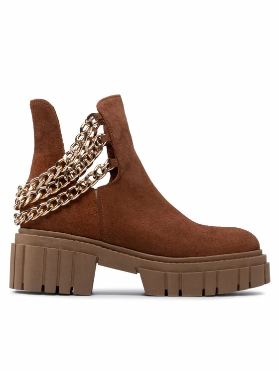 Karino Γυναίκες Biker Μποτάκια Μποτάκια 3954/005-P Καφέ - Image 2