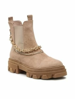 Karino Γυναίκες Biker Μποτάκια Μποτάκια 3952/001-P Μπεζ