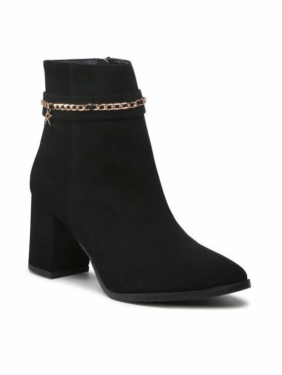 Karino Γυναίκες Biker Μποτάκια Μποτάκια 3926/003-P Μαύρο