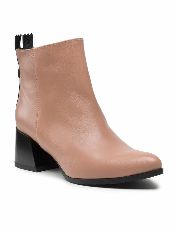 Karino Γυναίκες Biker Μποτάκια Μποτάκια 3950/007-P Μπεζ