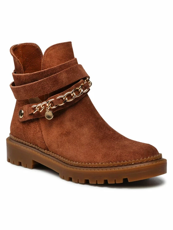 Karino Γυναίκες Biker Μποτάκια Μποτάκια 3915/005-P Καφέ