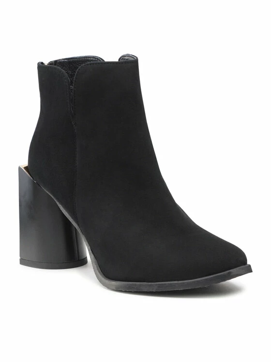 Karino Γυναίκες Biker Μποτάκια Μποτάκια 3921/003-P Μαύρο