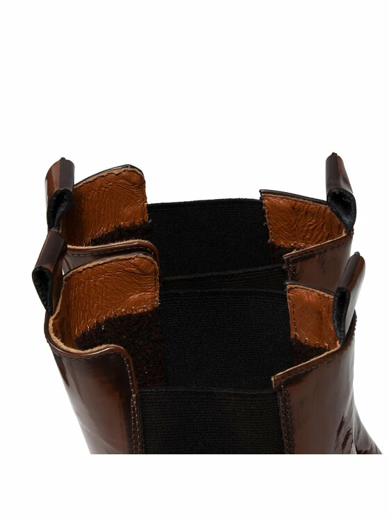 Karino Γυναίκες Biker Μποτάκια Μποτάκια 3863/015-F Καφέ - Image 6