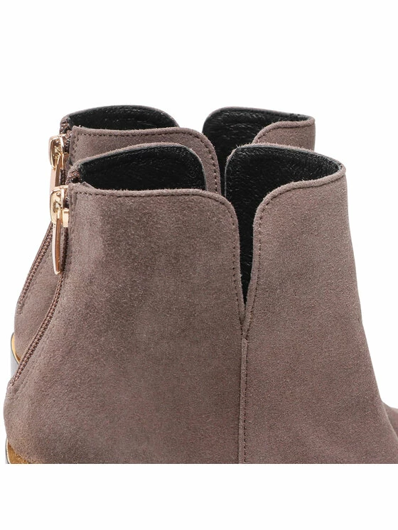 Karino Γυναίκες Biker Μποτάκια Μποτάκια 3921/000-P Γκρι - Image 6