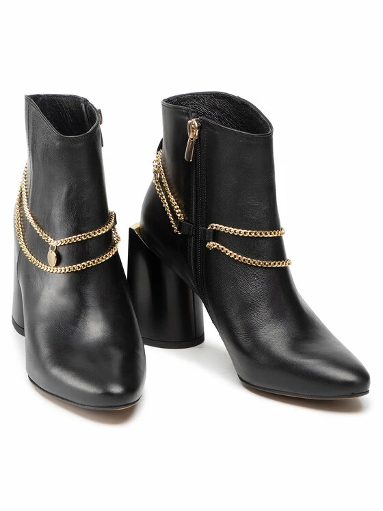 Karino Γυναίκες Biker Μποτάκια Μποτάκια 3905/076-P Μαύρο - Image 5