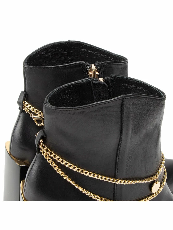 Karino Γυναίκες Biker Μποτάκια Μποτάκια 3905/076-P Μαύρο - Image 6