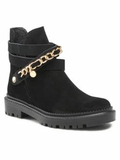 Karino Γυναίκες Biker Μποτάκια Μποτάκια 3915/003-P Μαύρο