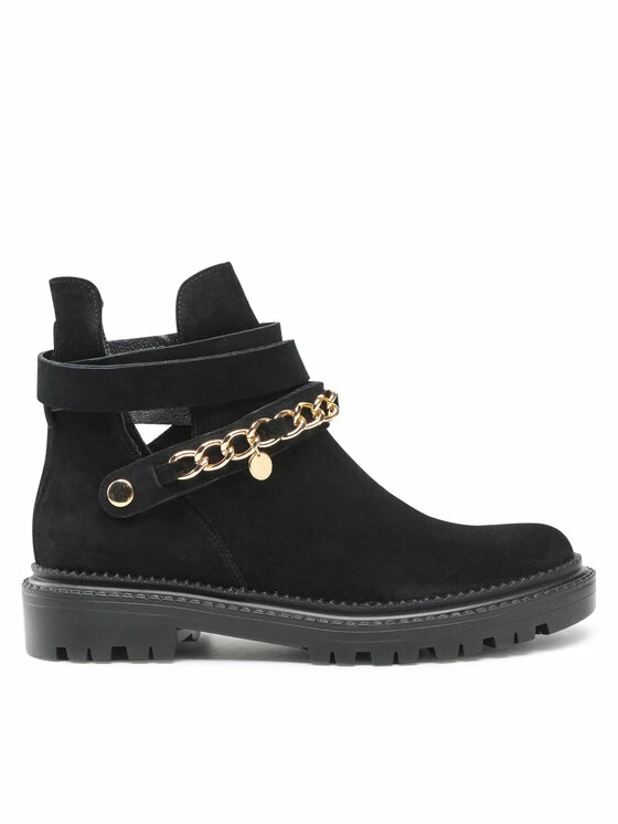 Karino Γυναίκες Biker Μποτάκια Μποτάκια 3915/003-P Μαύρο - Image 2