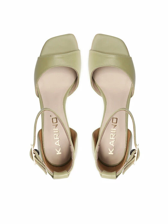 Karino Γυναίκες Σανδάλια 4109/066-P Πράσινο - Image 5
