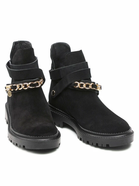 Karino Γυναίκες Biker Μποτάκια Μποτάκια 3915/003-P Μαύρο - Image 5