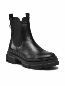Karino Γυναίκες Chelsea Boots Μποτάκια με λάστιχο 3897/076-F Μαύρο