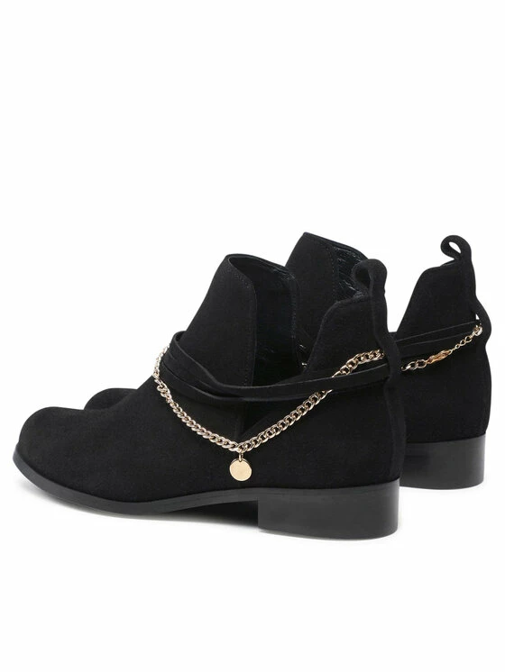 Karino Γυναίκες Biker Μποτάκια Μποτάκια 3737/126-P Μαύρο - Image 4