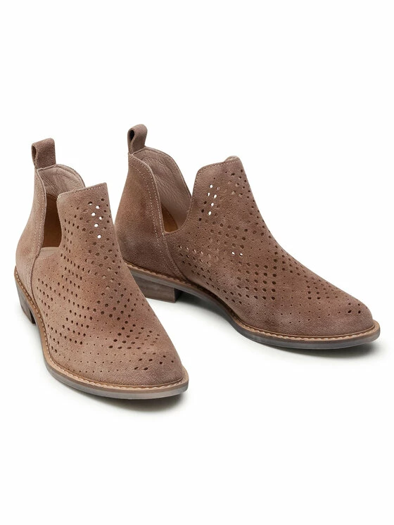 Karino Γυναίκες Biker Μποτάκια Μποτάκια 3327/007-P Καφέ - Image 5