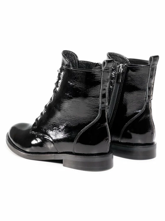 Karino Γυναίκες Biker Μποτάκια Μποτάκια 3533/090-P Μαύρο - Image 3