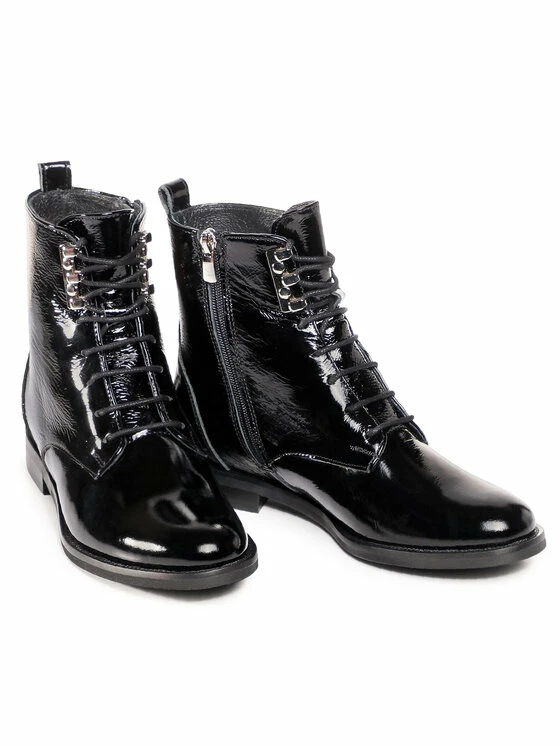 Karino Γυναίκες Biker Μποτάκια Μποτάκια 3533/090-P Μαύρο - Image 5